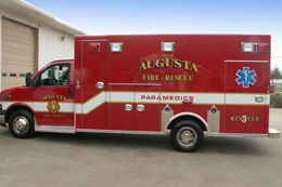 Augusta, ME Life Star Rescue Ambulance