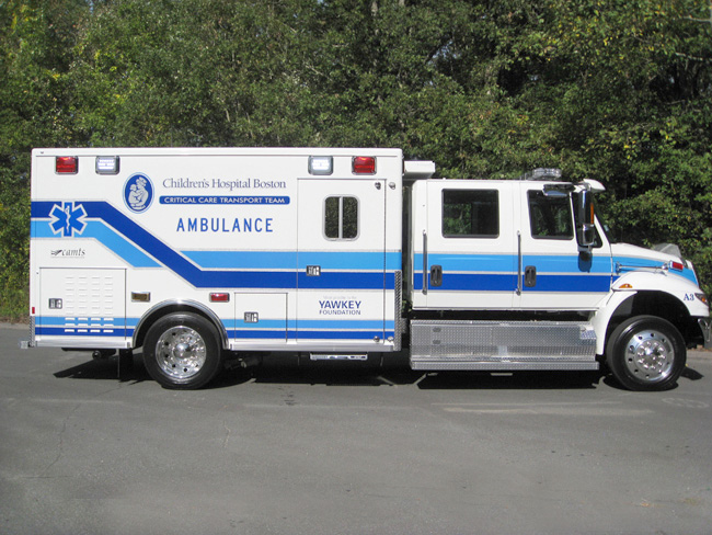 Boston Childrens Hospital, Life Line Ambulance