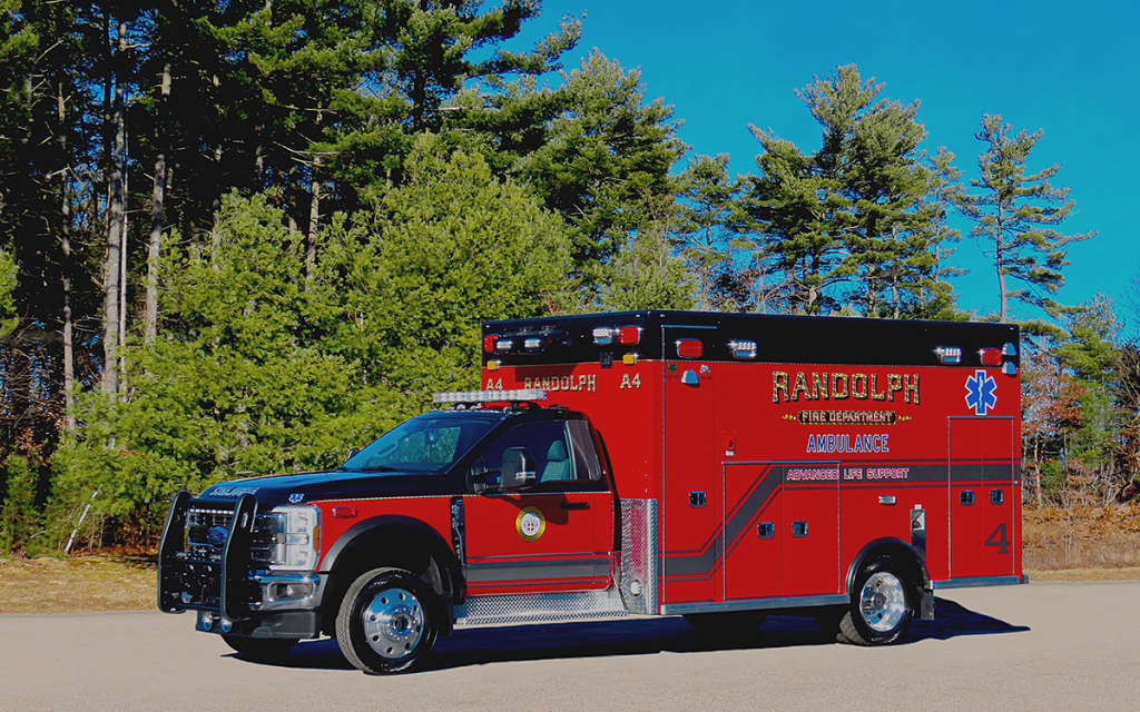 The Randolph Fire Department has a new rescue vehicle.