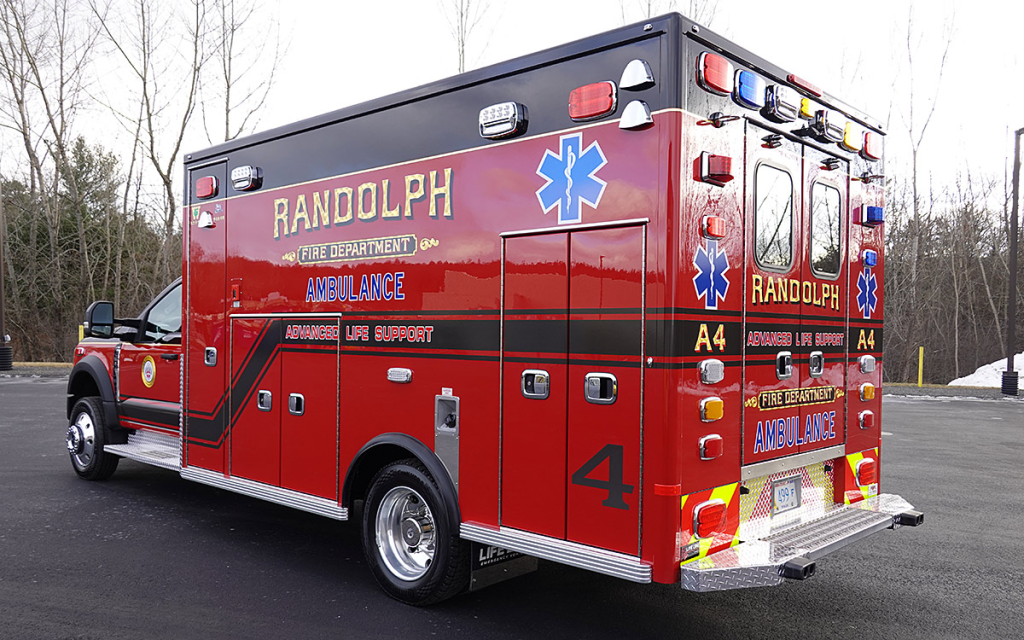 Angled driver side view heading towards the back end.