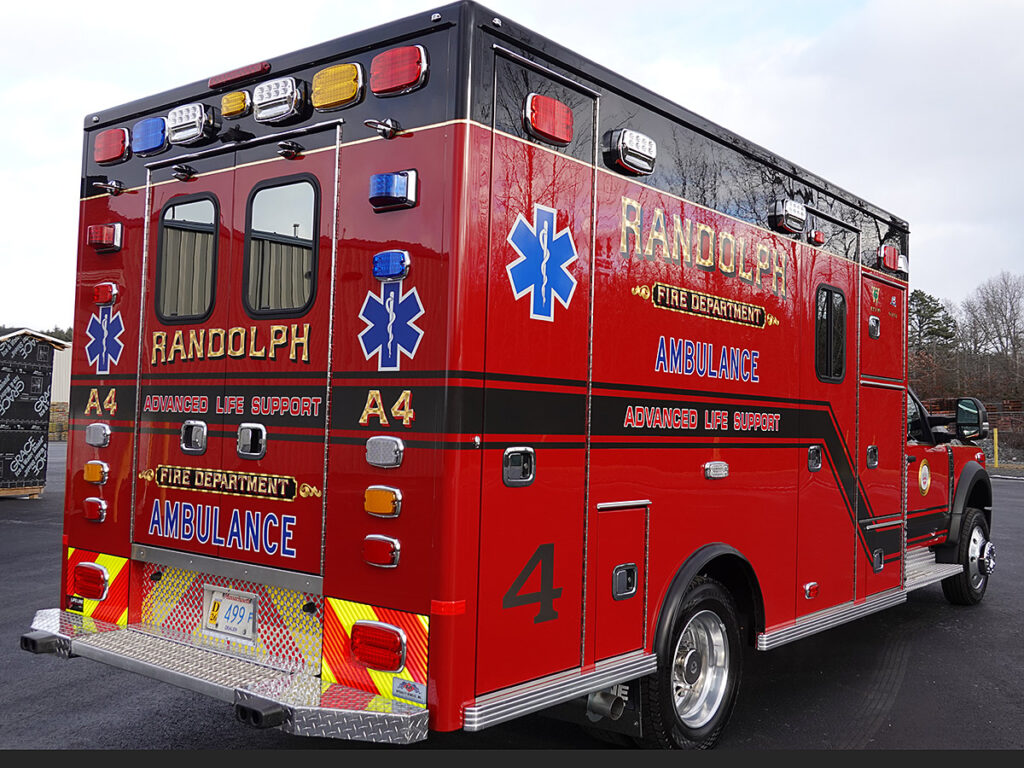 Angled passenger view coming up from the rear.