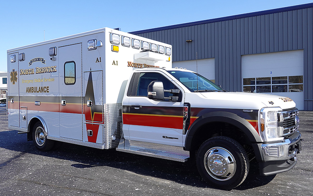Angled passenger side view.