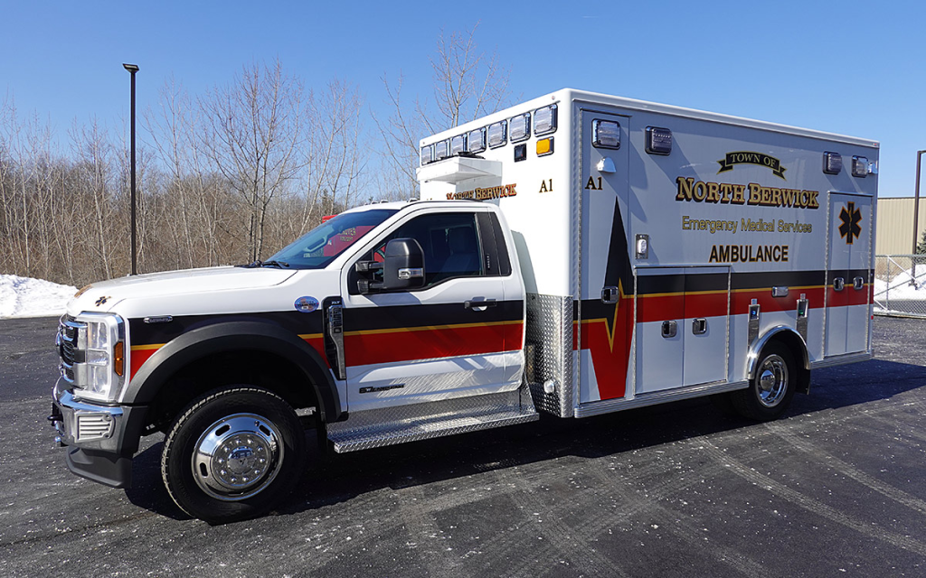 Angled driver side view.