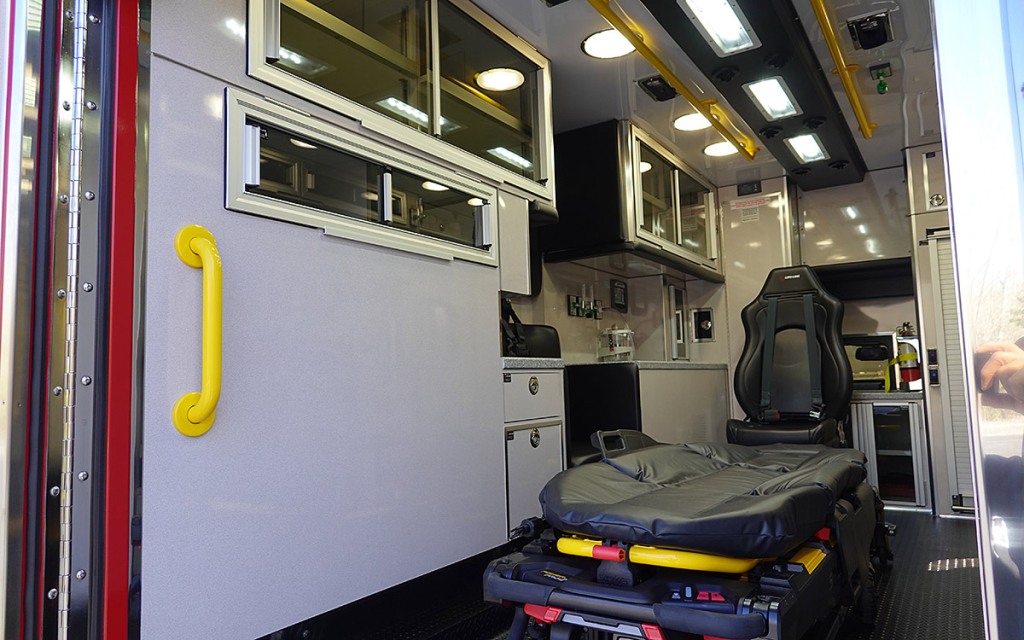A look towards the left side of the patient care area.