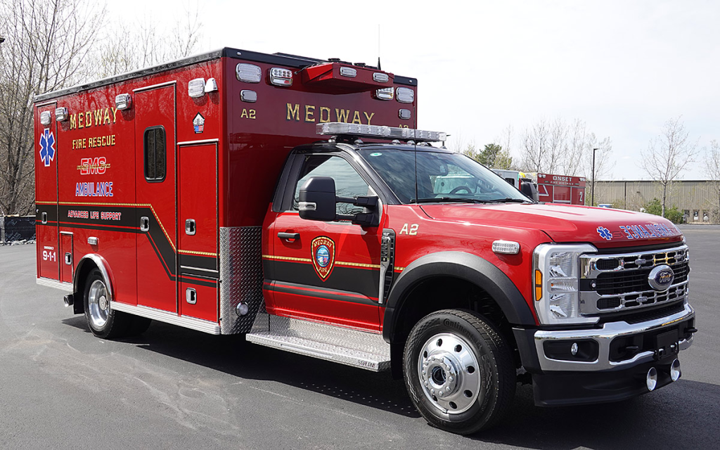 Angled passenger side view.