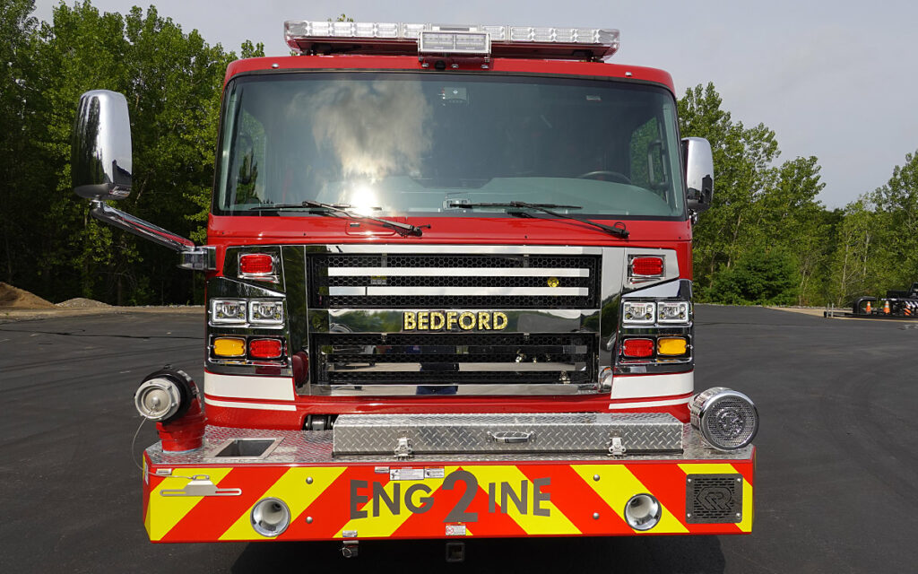 Front end view.