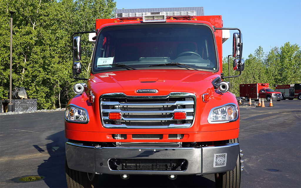 Front end view.