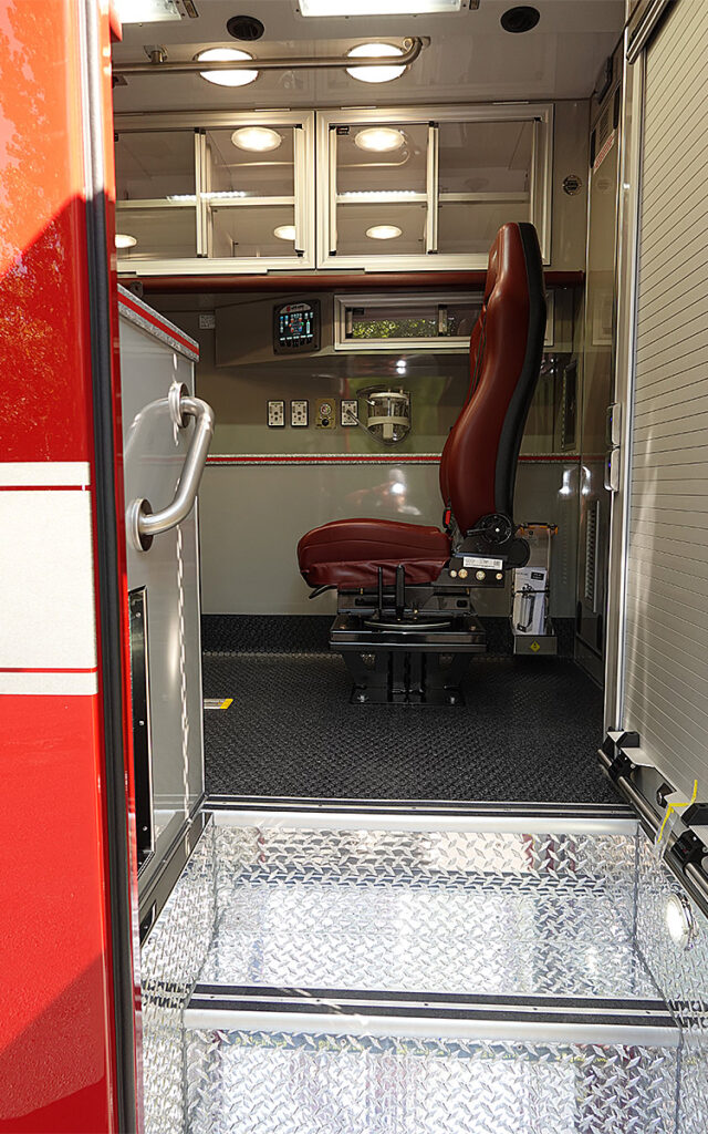 A look through the side door.
