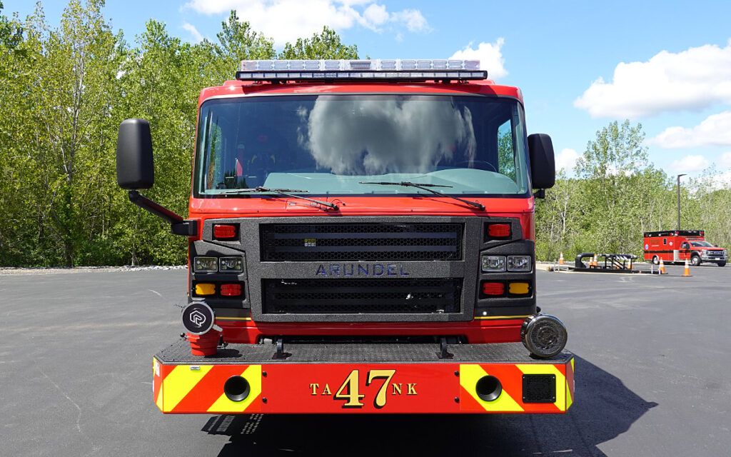 Front end view.