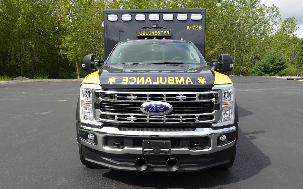 Front end view.