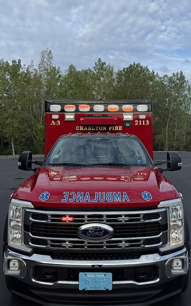 The front end of the new rescue.