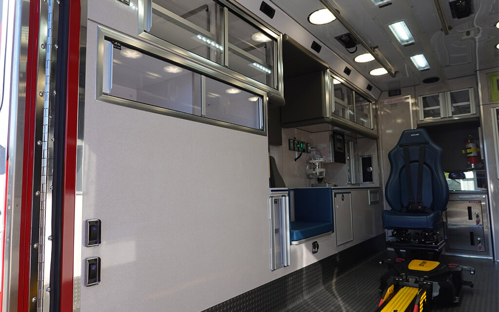 A look towards the left side of the patient care area.