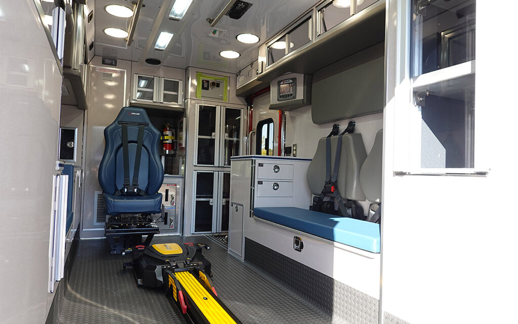 A look towards the right side of the patient care area.