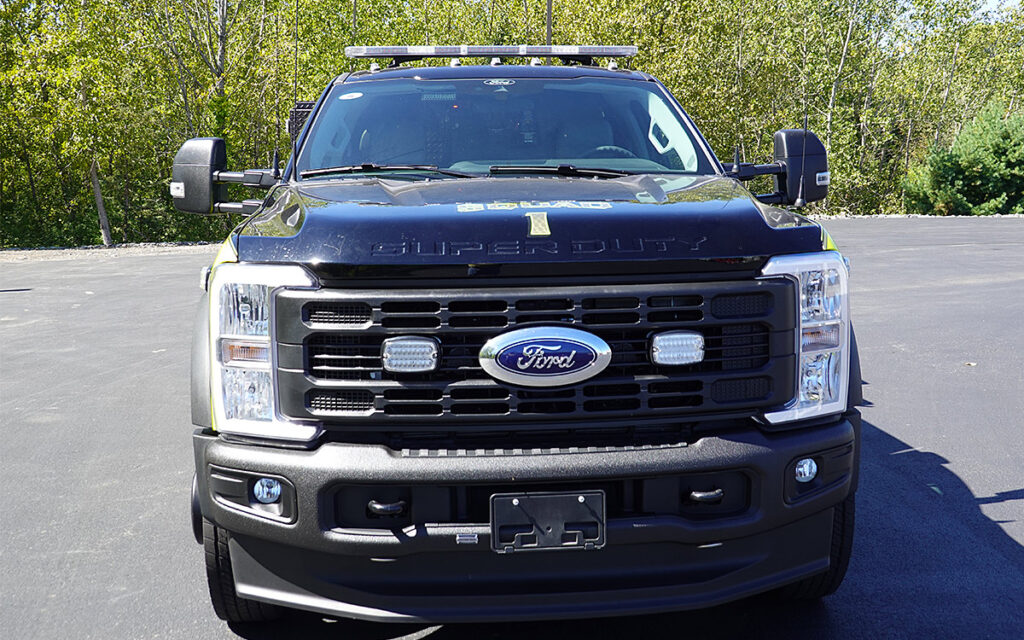 The front end .