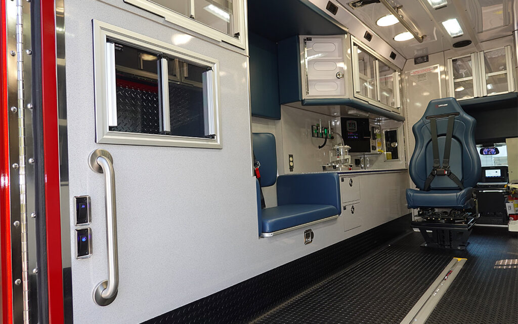 A look towards the left side of the patient care area.