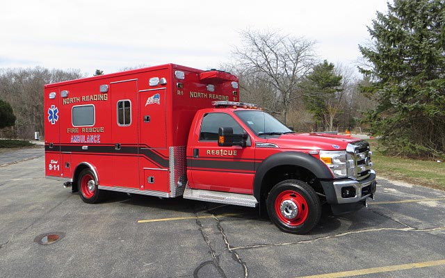 North Reading rescue vehicle